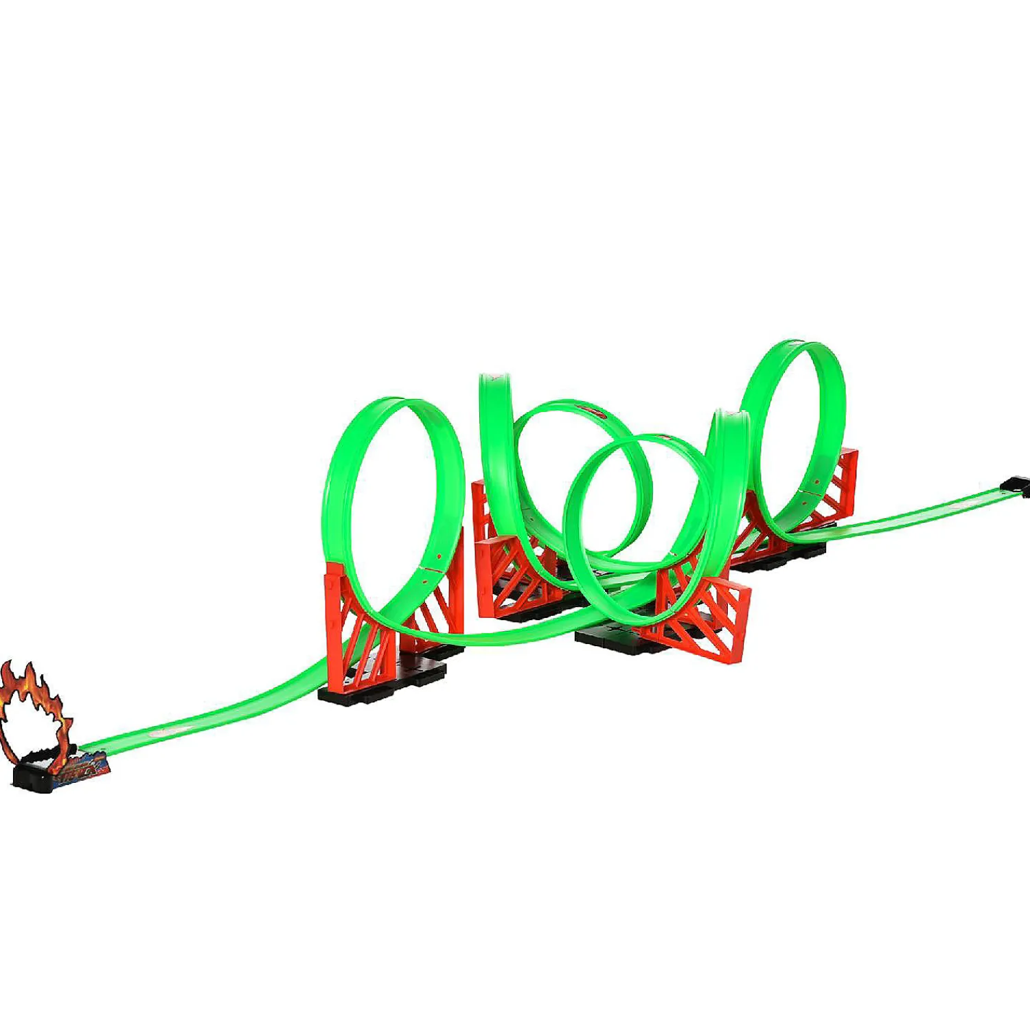 qaba_track_builder_loop_k_1.webp Oriental Trading Play Sets*Qaba Track Builder Loop Kit Criss Cross Track Set Starter Kit With Pull Back Cars For 3 6 Years Old Boys And Girls Green