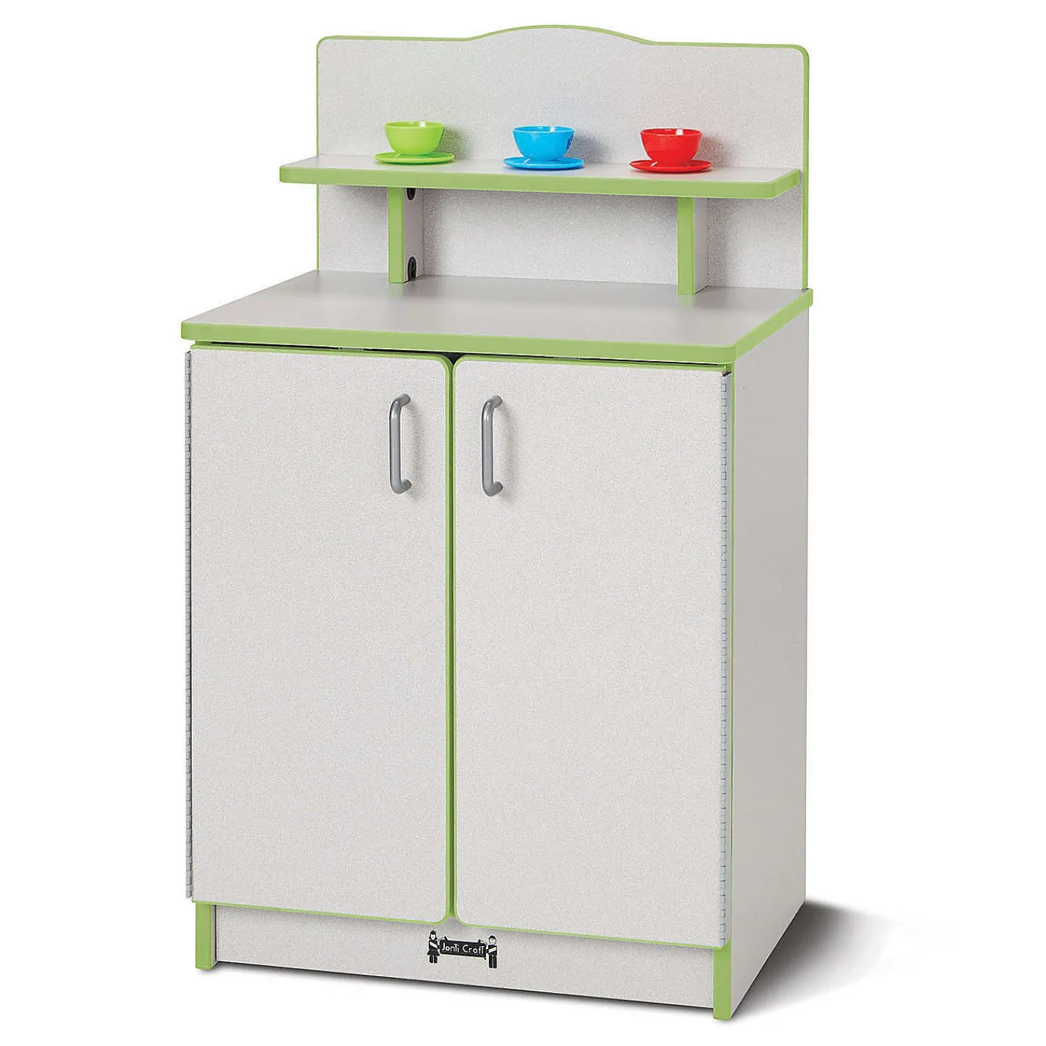 rainbow_accents_culinary__0.webp Oriental Trading Play Sets*Rainbow Accents Culinary Creations Kitchen Cupboard - Key Lime Green