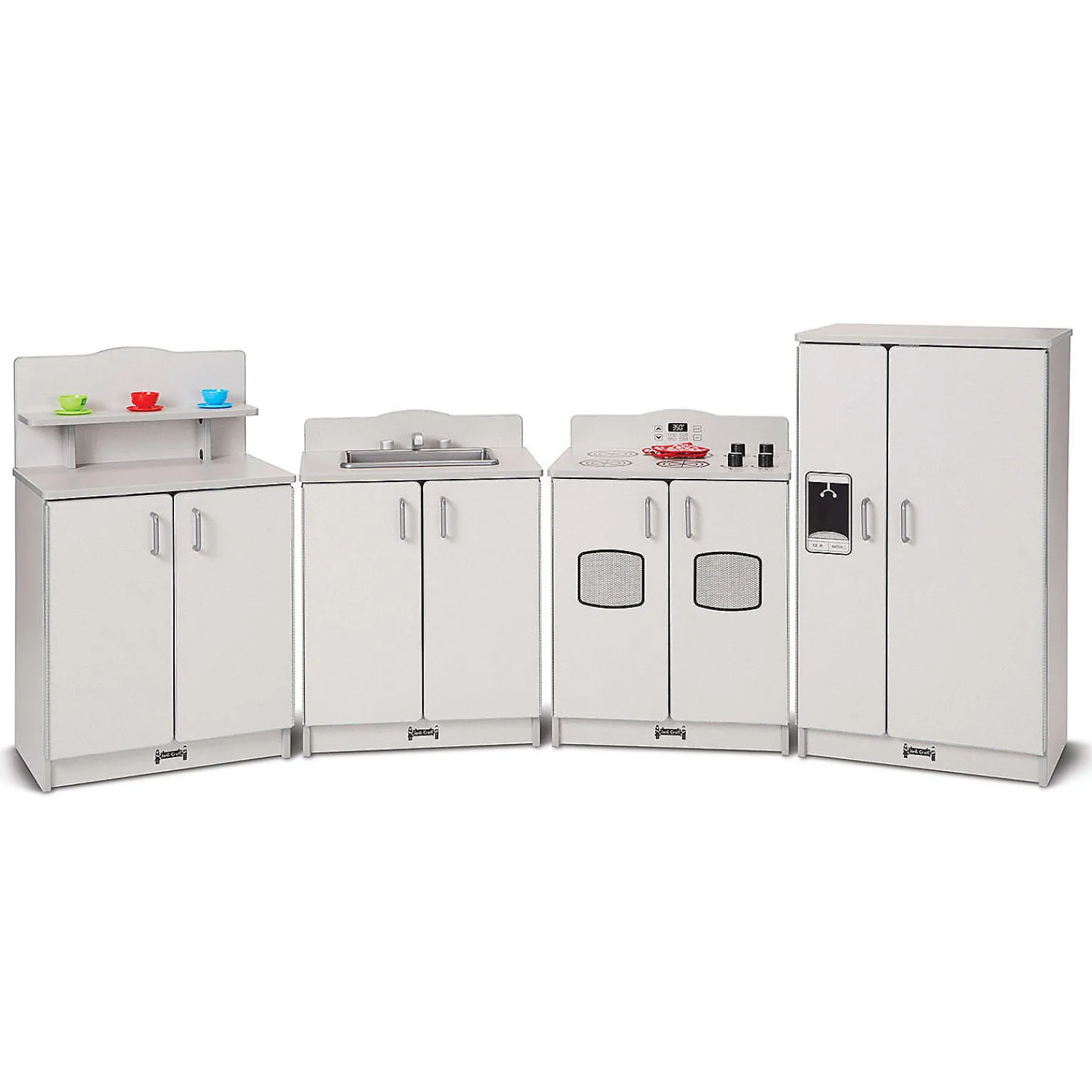 rainbow_accents_culinary__1-1.webp Oriental Trading Play Sets*Rainbow Accents Culinary Creations Kitchen Stove - Gray