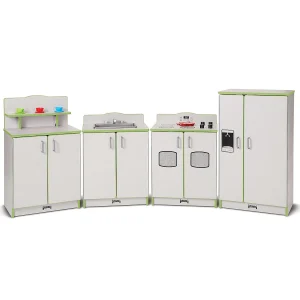 Oriental Trading Play Sets*Rainbow Accents Culinary Creations Kitchen Refrigerator - Key Lime Green