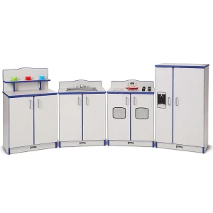 Oriental Trading Play Sets*Rainbow Accents Culinary Creations Kitchen Stove - Blue