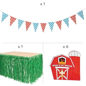 Religious Barnyard Value Trunk-Or-Treat Decorating Kit - 8 Pc.<Oriental Trading Flash Sale