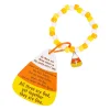 Religious Candy Corn Pony Bead Bracelet Craft Kit - Makes 12<Oriental Trading Flash Sale
