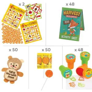 Religious Fall Bingo Game & Prize Kit For 32<Oriental Trading Shop