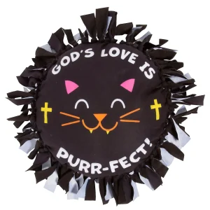 Religious Halloween Cat Fleece Tied Pillow Craft Kit - Makes 6<Oriental Trading Store