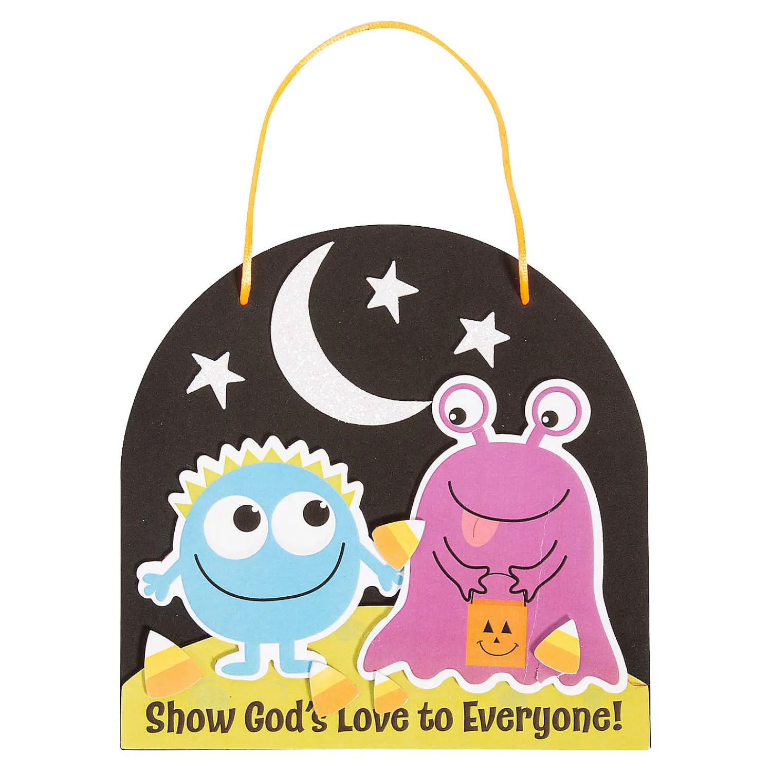 religious_halloween_monst_0-2.webp Religious Halloween Monster Sign Craft Kit - Makes 12<Oriental Trading Clearance