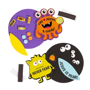 Religious Halloween Monster Magnet Craft Kit - Makes 12<Oriental Trading Best Sale