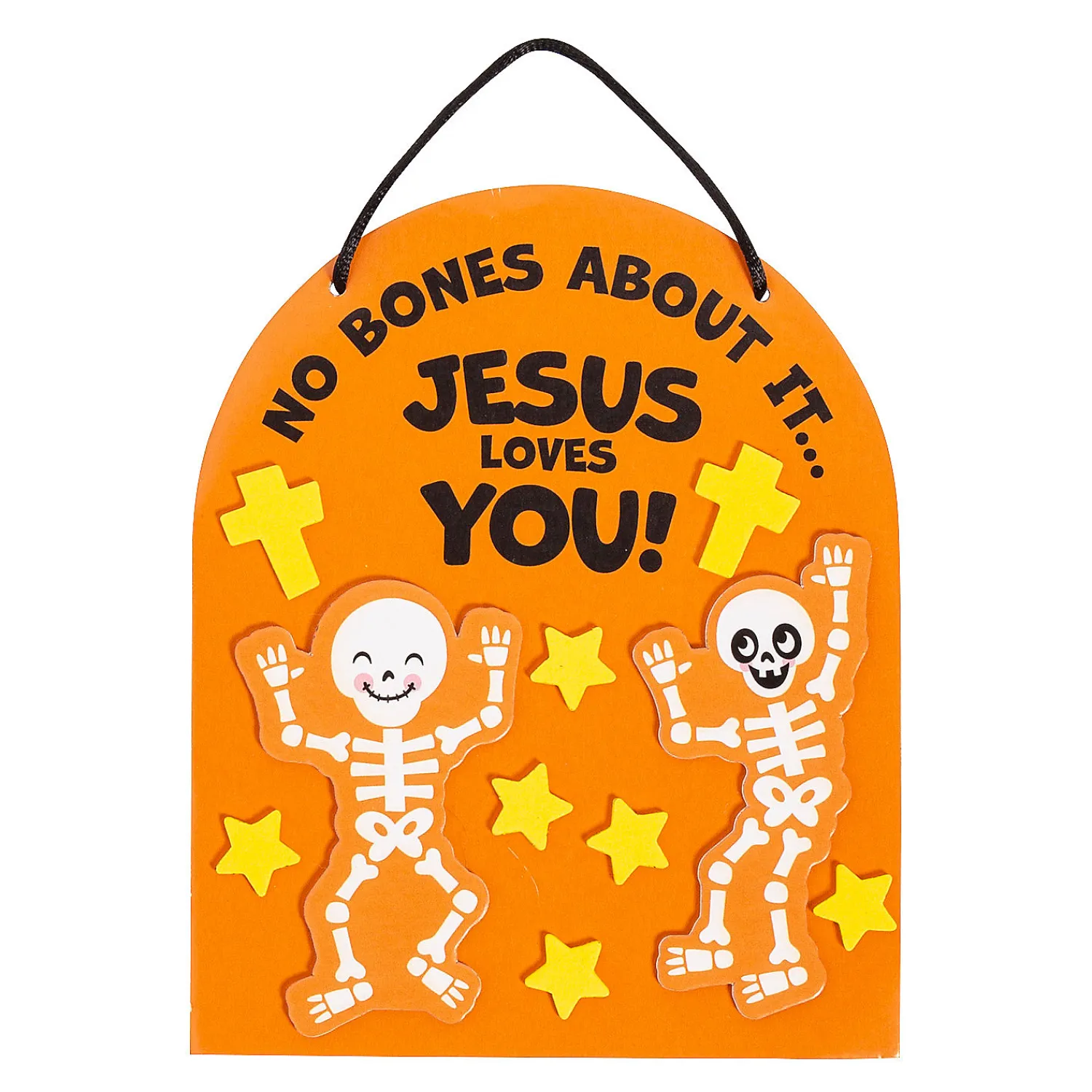 religious_halloween_no_bo_0.webp Religious Halloween No Bones About It Jesus Loves You Craft Kit - Makes 12<Oriental Trading Shop
