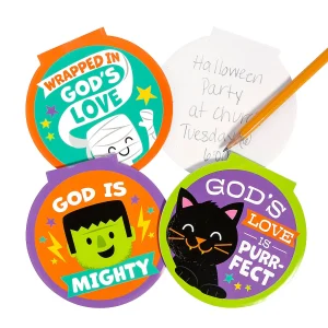 Religious Halloween Notepads - 24 Pc.<Oriental Trading Online