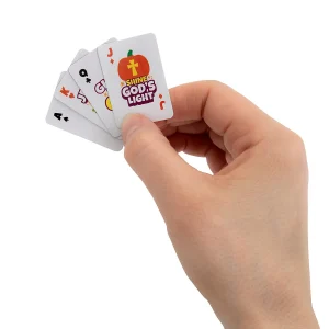 Religious Pumpkin Mini Playing Cards - 24 Pc.<Oriental Trading Online