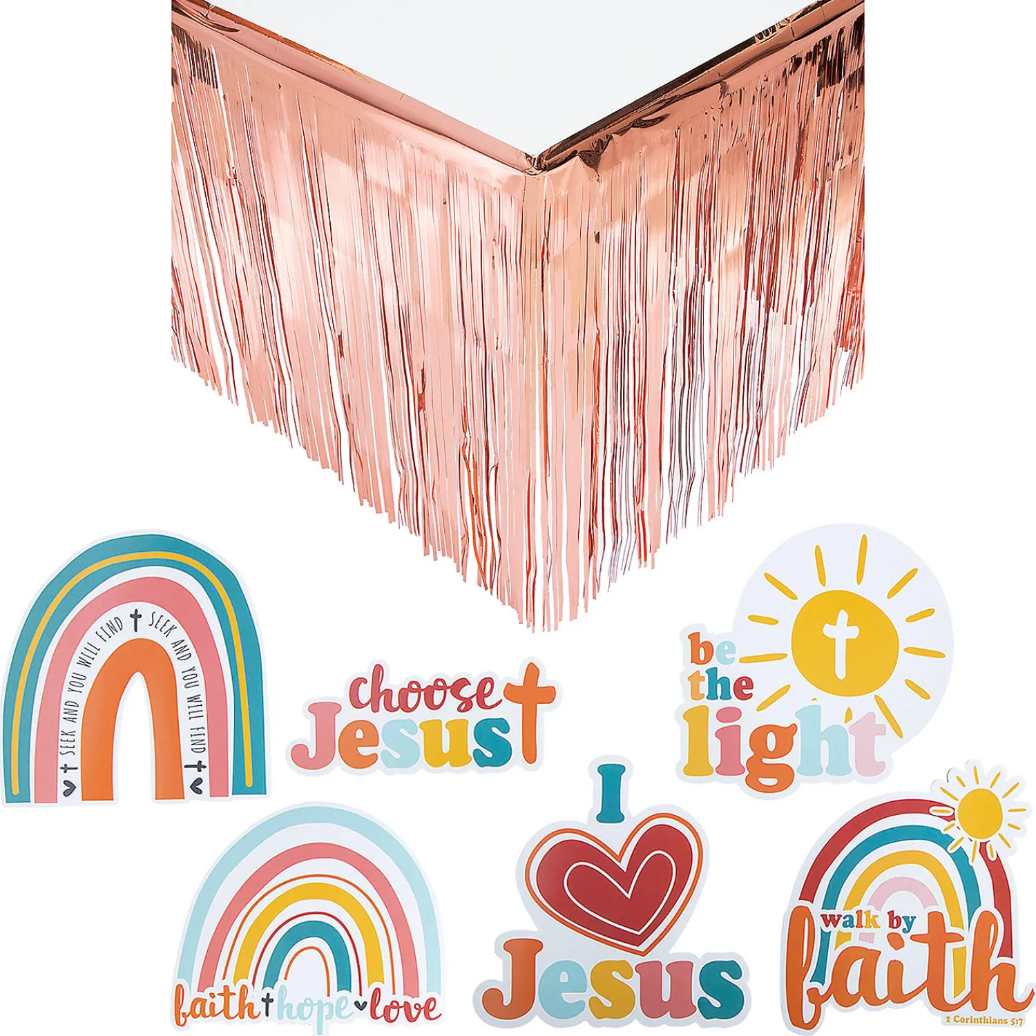 religious_rainbow_value_t_0.webp Religious Rainbow Value Trunk-Or-Treat Decorating Kit - 7 Pc.<Oriental Trading Sale