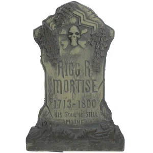 28.5" Rigg R Mortise Halloween Tombstone Yard Decoration<Oriental Trading Hot