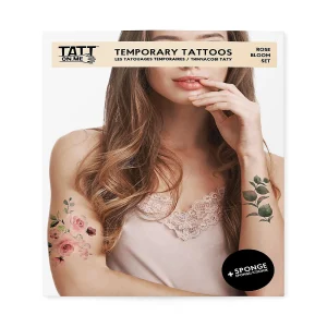 Oriental Trading Temporary Tattoos*Rose Spring Tattoo Set