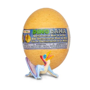 Oriental Trading Character Toys*Safari Dino Dana Quetzalcoatlus Baby With Egg
