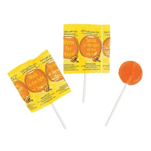 Scripture Candy™ Religious Harvest Lollipops - 50 Pc.<Oriental Trading Cheap