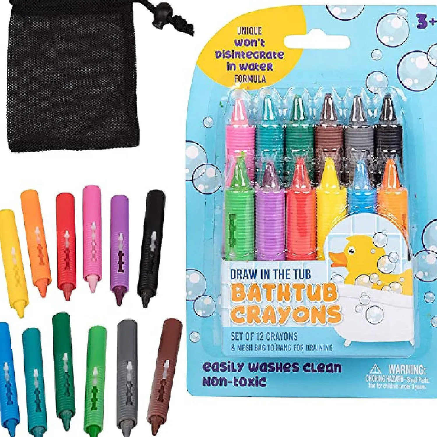 scs_direct_bath_crayons_s_0.webp Oriental Trading Play Sets*Scs Direct Bath Crayons Super Set With Mesh Bag 12 Piece