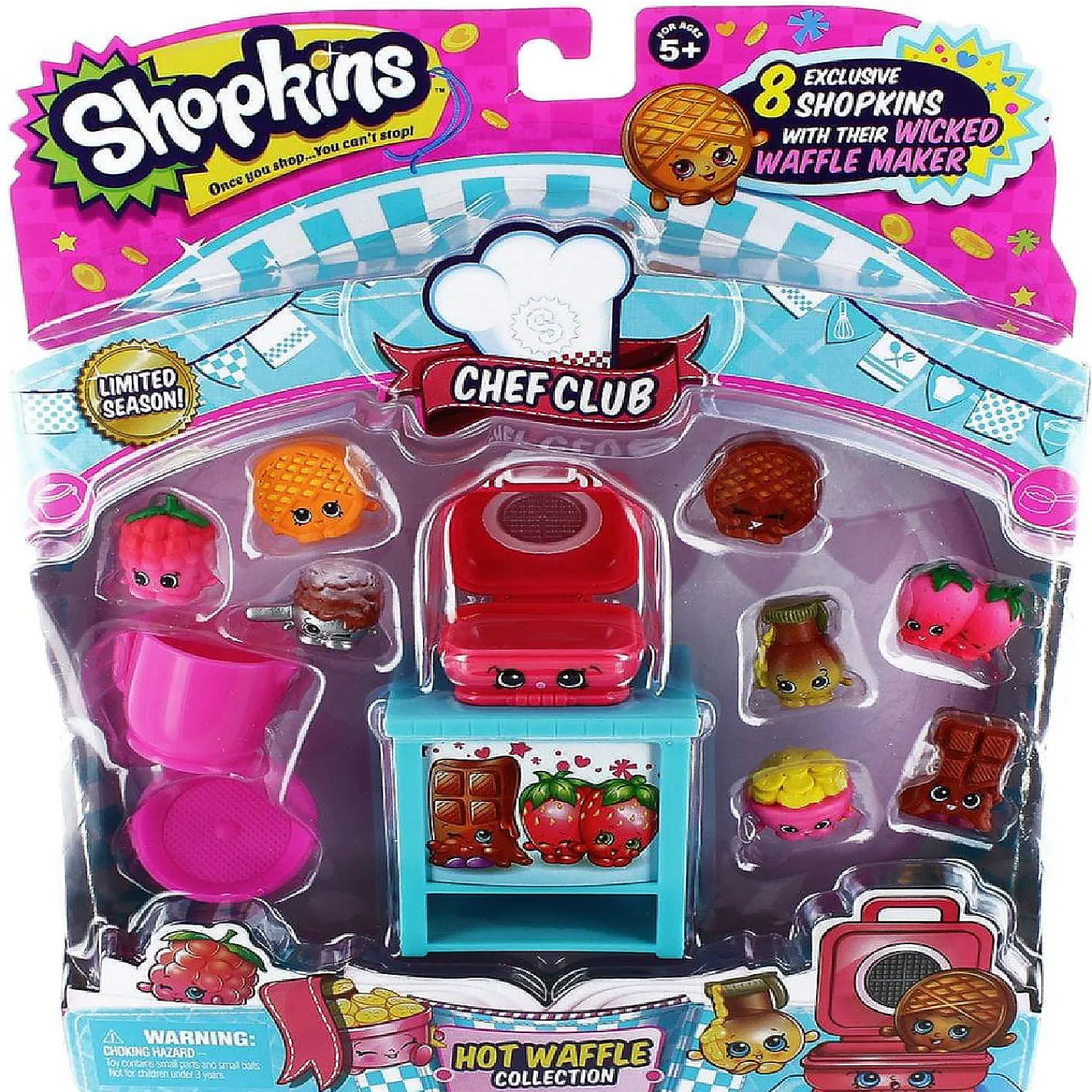 shopkins_season__chef_clu_0-1.webp Oriental Trading Play Sets*Shopkins Season 6 Chef Club Themed Set Waffle