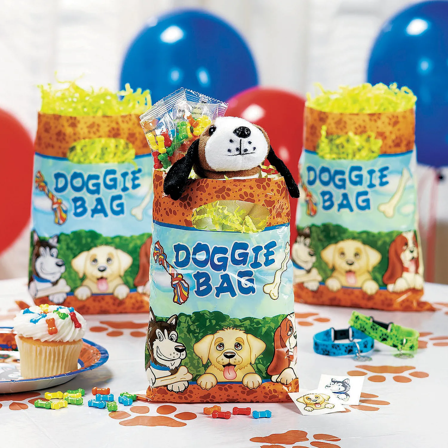 sitting_stuffed_dogs___pc_1.webp Oriental Trading Stuffed Animals & Plush Toys*Sitting Stuffed Dogs - 12 Pc.