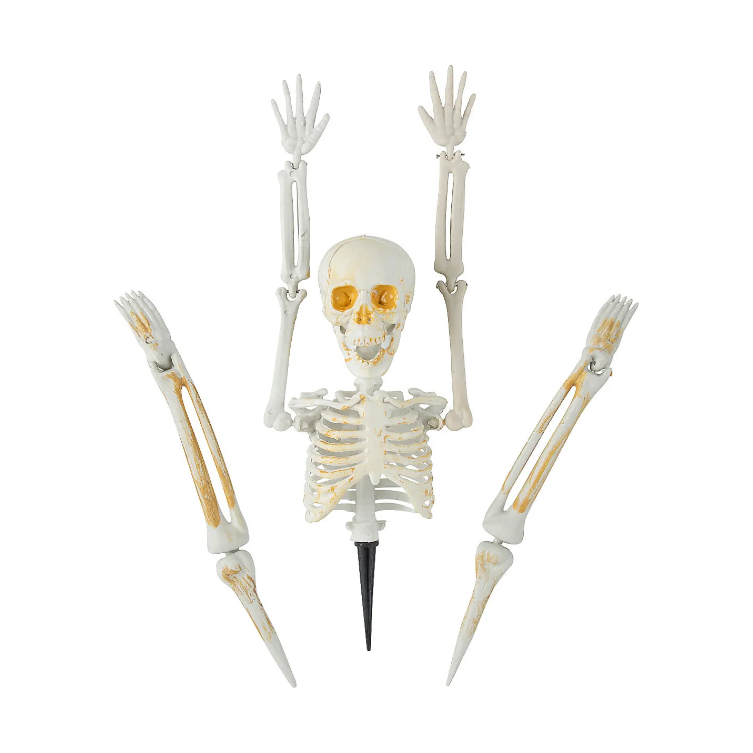 skeleton_body_pumpkin_pok_1.webp Skeleton Body Pumpkin Poke-Ins Halloween Decoration - 5 Pc.<Oriental Trading Discount