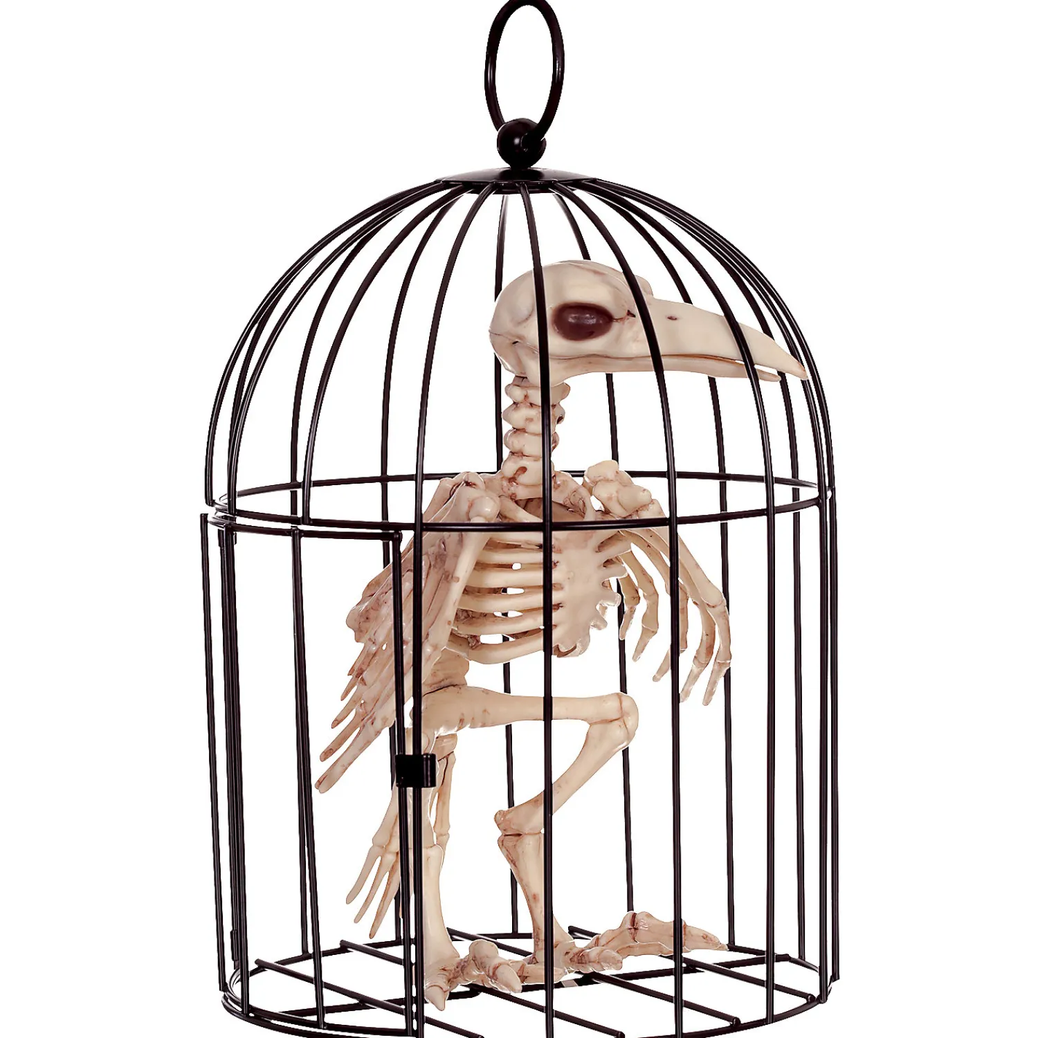 skeleton_crow_in_a_cage_0.webp Skeleton Crow In A Cage<Oriental Trading Online