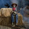 Skeleton Playing Banjo Animated Halloween Decoration<Oriental Trading Cheap