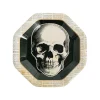 Skull Vintage Halloween Paper Dinner Plates - 8 Ct.<Oriental Trading Cheap