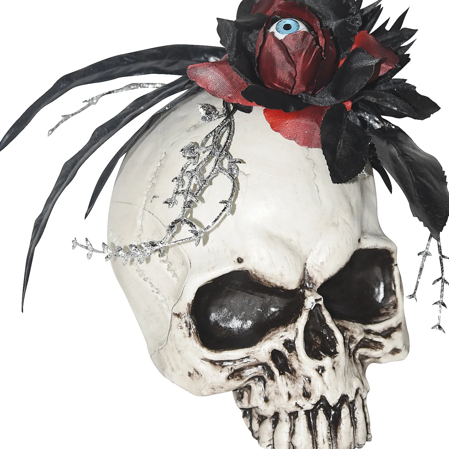 skull_with_eyeball_flower_0.webp Skull With Eyeball Flower Decoration<Oriental Trading Cheap