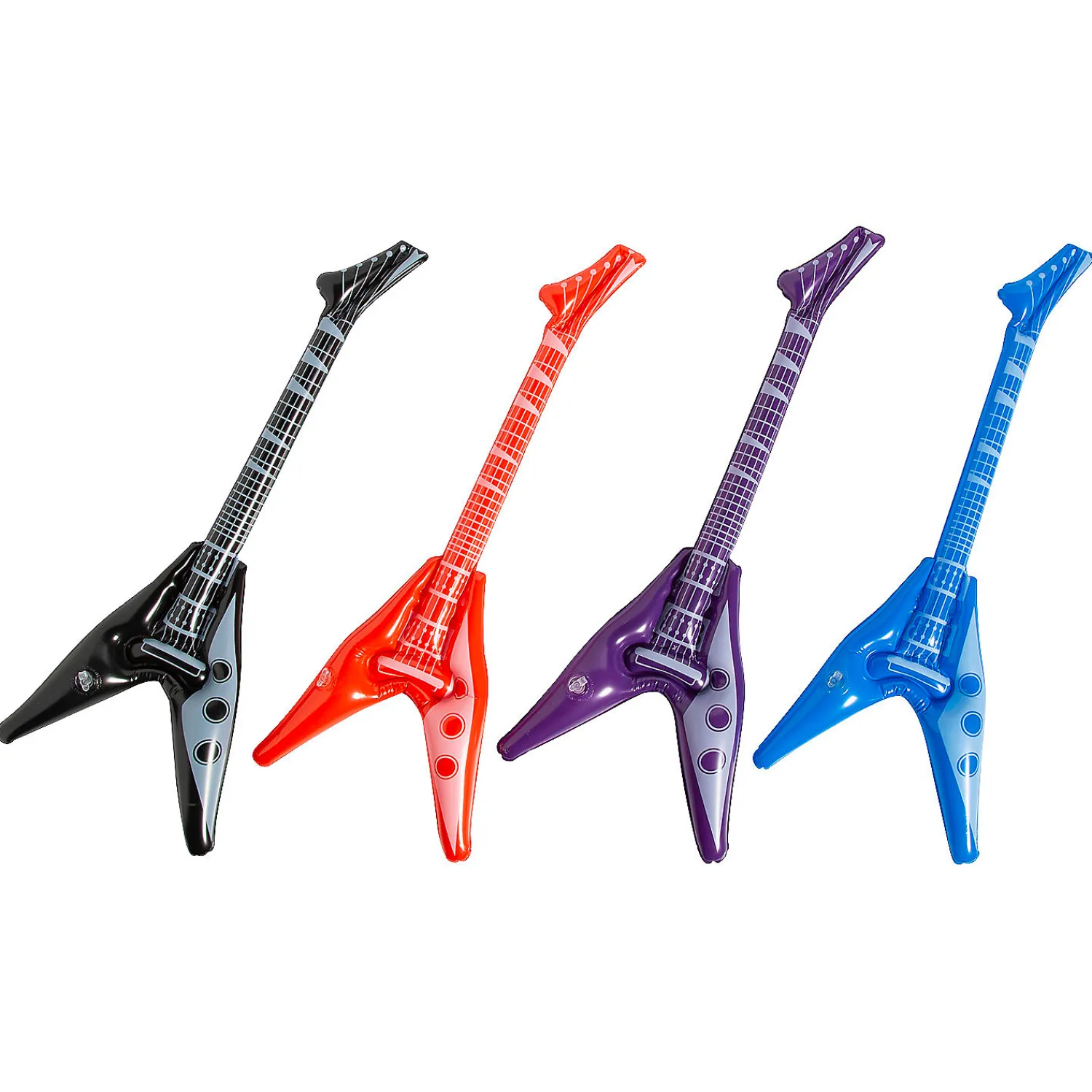 small_inflatable_v_guitar_0.webp Oriental Trading Inflatable Toys*Small Inflatable V Guitars - 12 Pc.