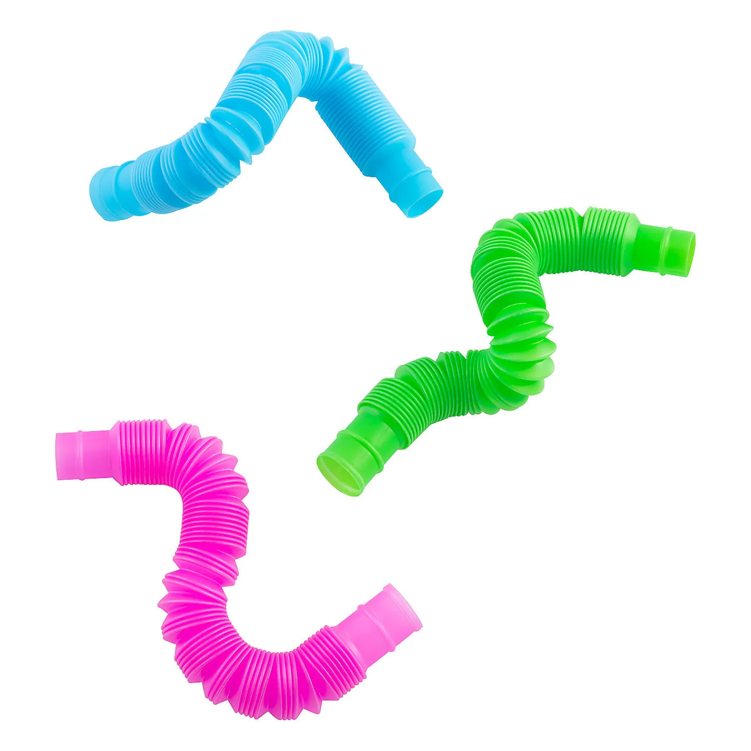small_solid_color_expandi_2.webp Oriental Trading Fidget Toys & Spinners*Small Solid Color Expanding Tube Fidget Toys - 12 Pc.