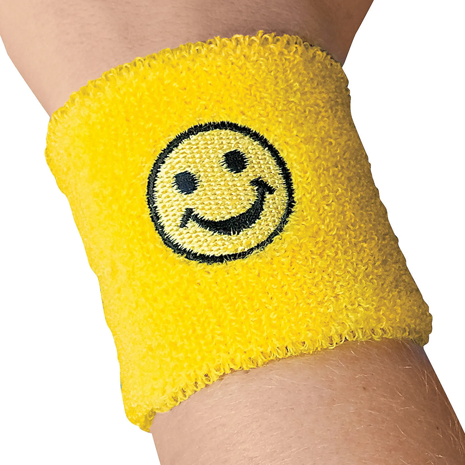 smile_face_wristbands___p_1.webp Oriental Trading Bracelets*Smile Face Wristbands - 12 Pc.