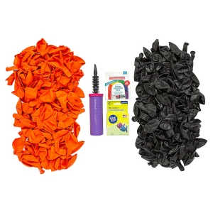 Solid Color & Black Latex Balloon Garland Kit - 291 Pc.<Oriental Trading Sale