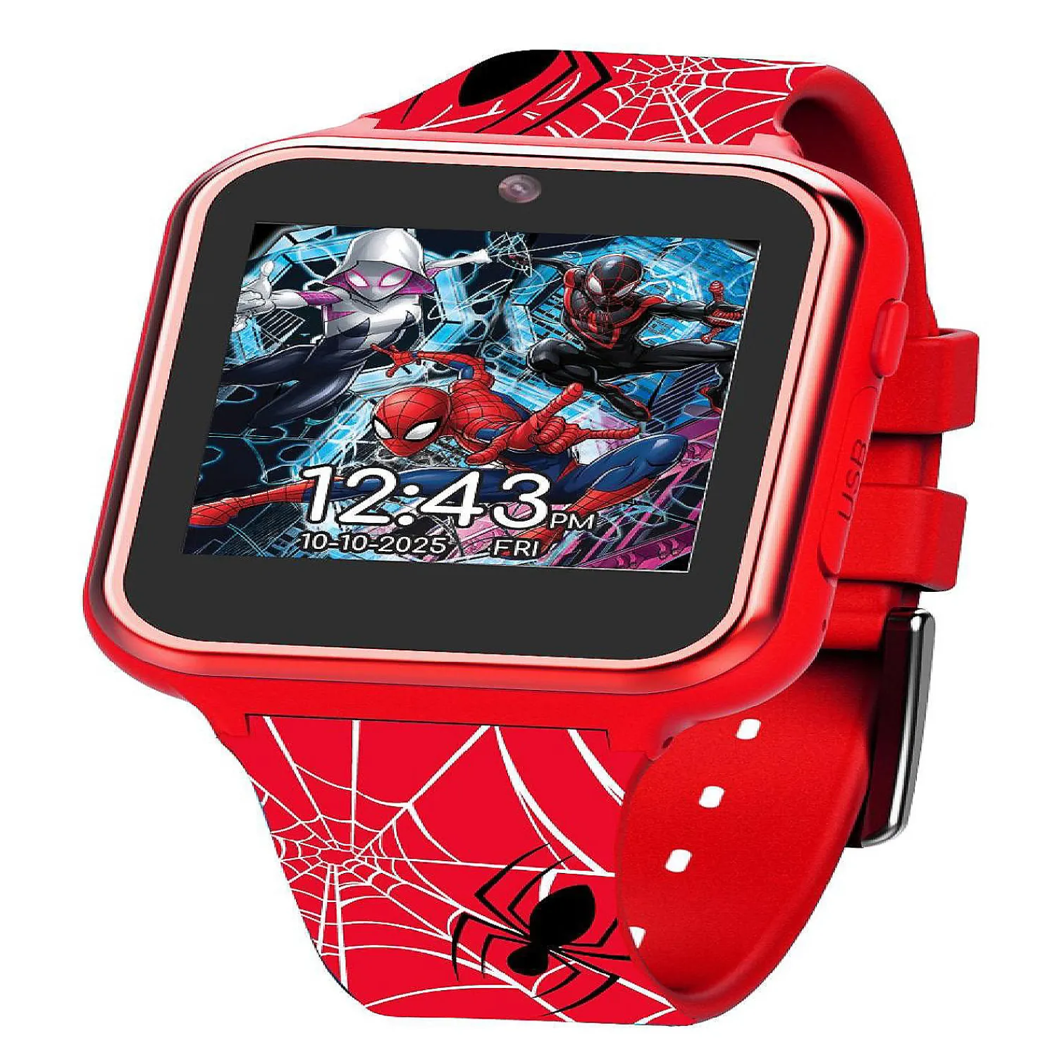 spiderman_itime_smartwatc_0.webp Oriental Trading Bracelets*Spiderman Itime Smartwatch In Red