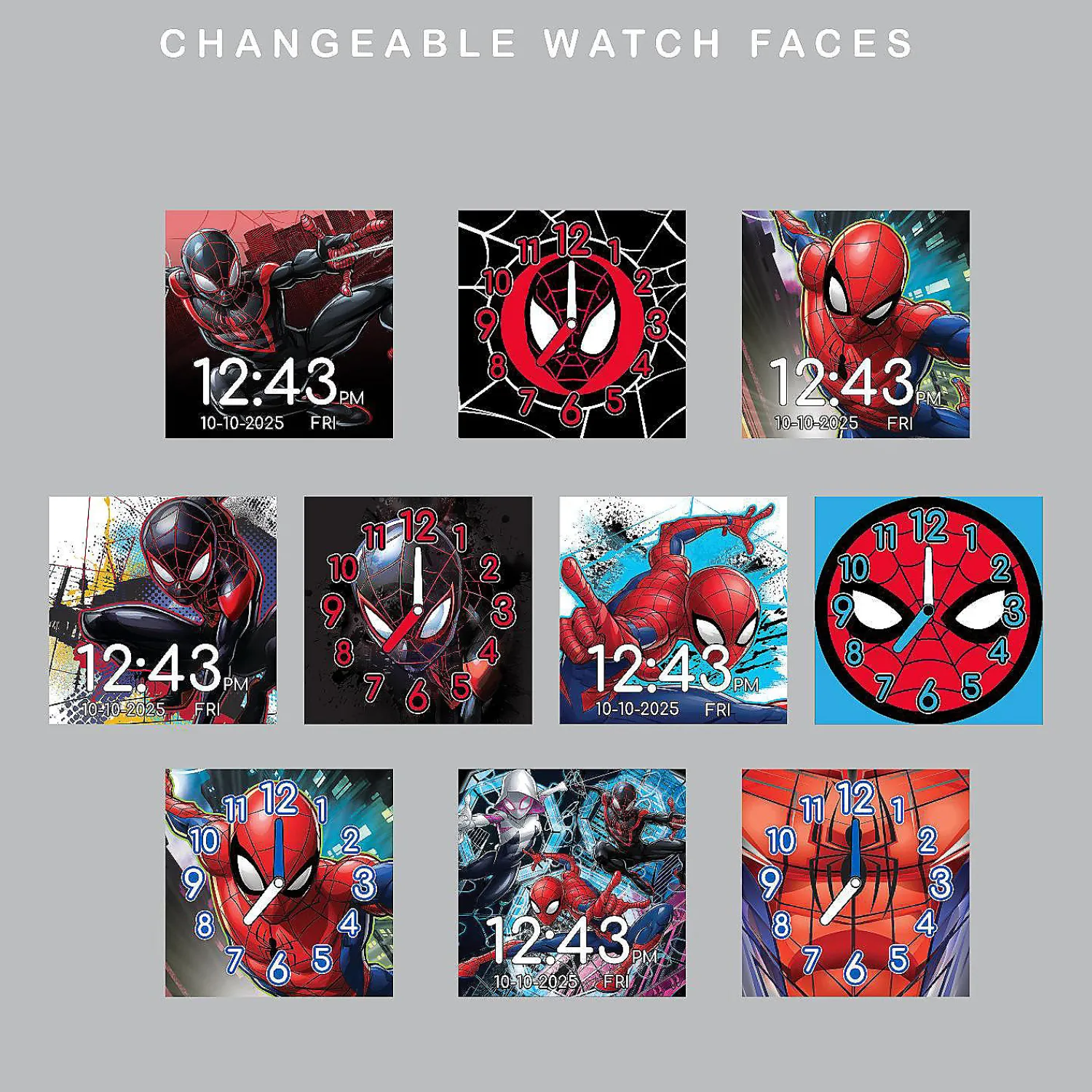 spiderman_itime_smartwatc_2.webp Oriental Trading Bracelets*Spiderman Itime Smartwatch In Red