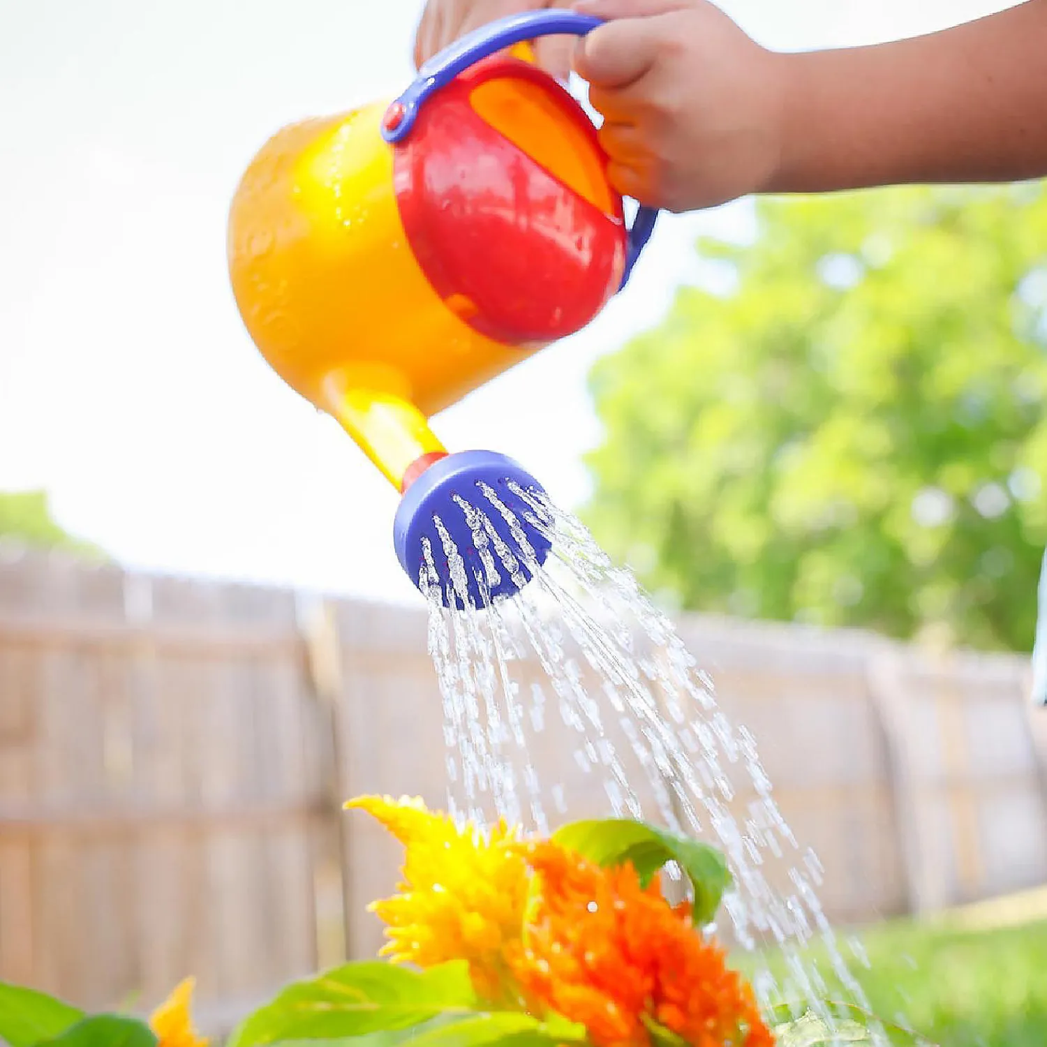 spielstabil_classic_yello_2.webp Oriental Trading Pretend Play*Spielstabil Classic Yellow Children's Watering Can - For Ages 18 Months And Up - Holds 1 Liter (Made In Germany)