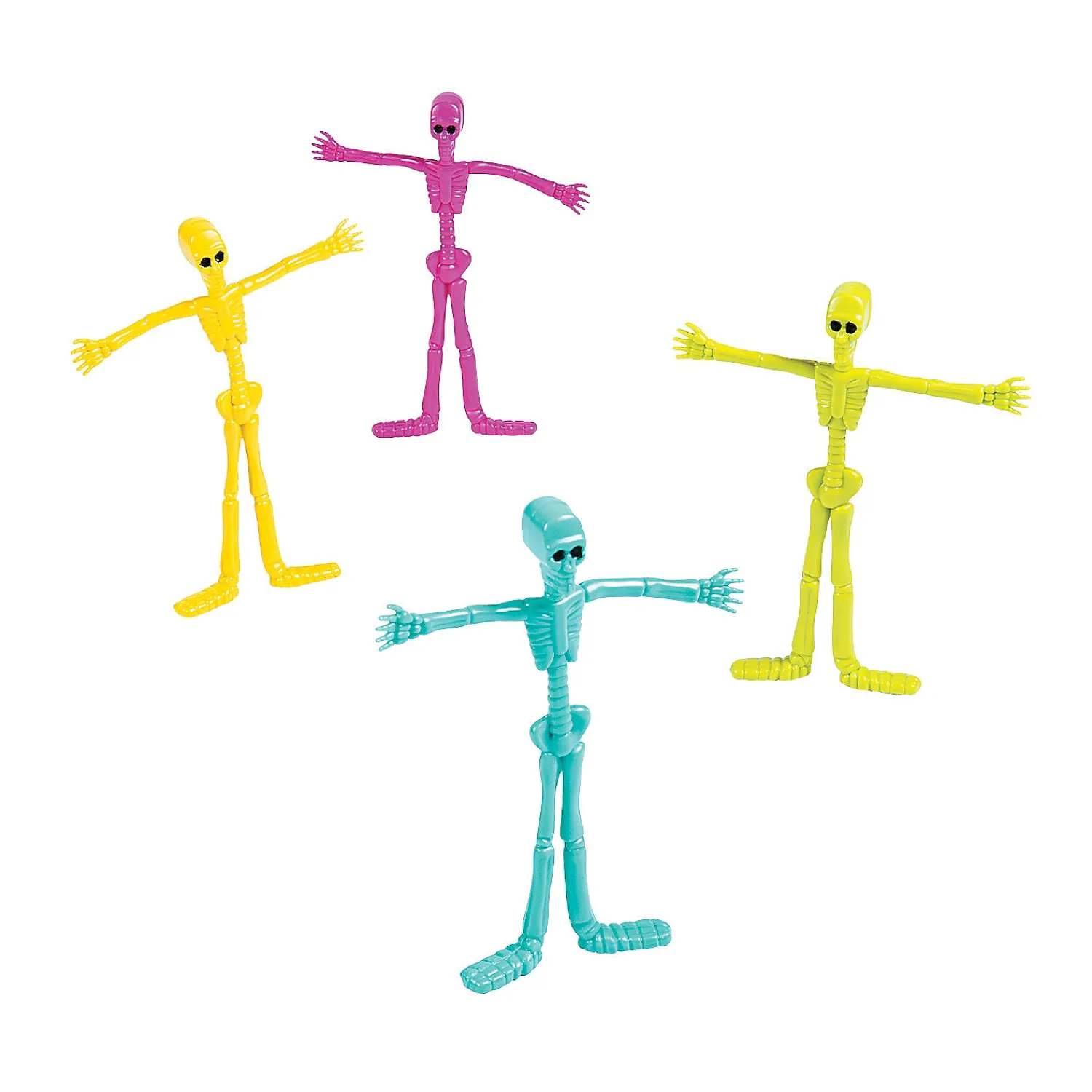 spookadelic_neon_skeleton_0.webp Spookadelic Neon Skeleton Bendables<Oriental Trading Best