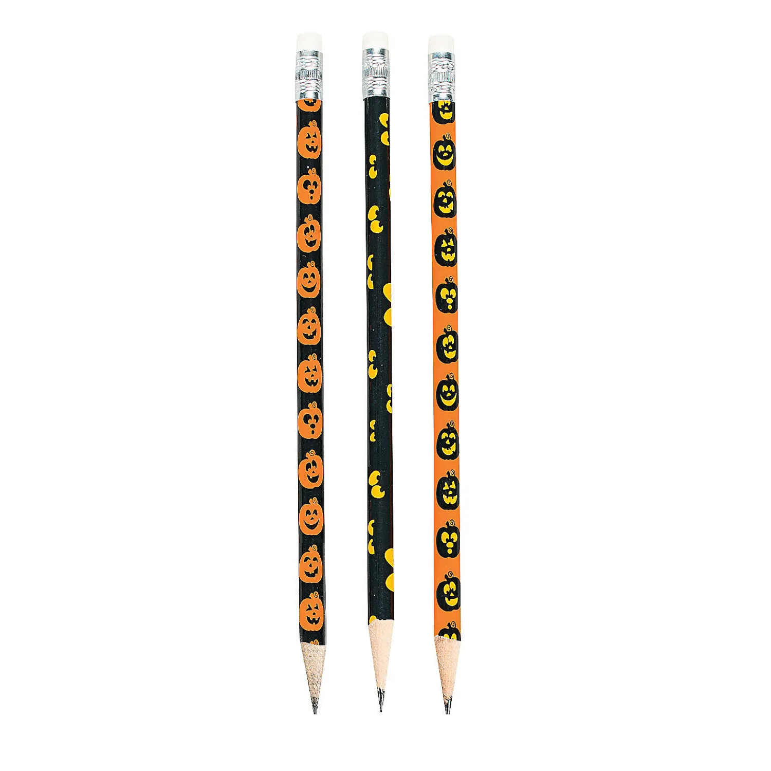 spooky_eyes__jackolantern_2.webp Spooky Eyes & Jack-O'-Lantern Pencils - 24 Pc.<Oriental Trading Best