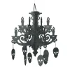 17" Spooky Floral Chandelier Halloween Decoration<Oriental Trading Best