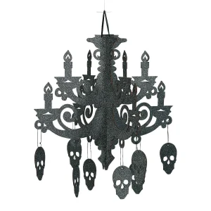 17" Spooky Floral Chandelier Halloween Decoration<Oriental Trading Best