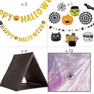 Spooky Sleepover Tent Kit For 4 Guests<Oriental Trading Clearance