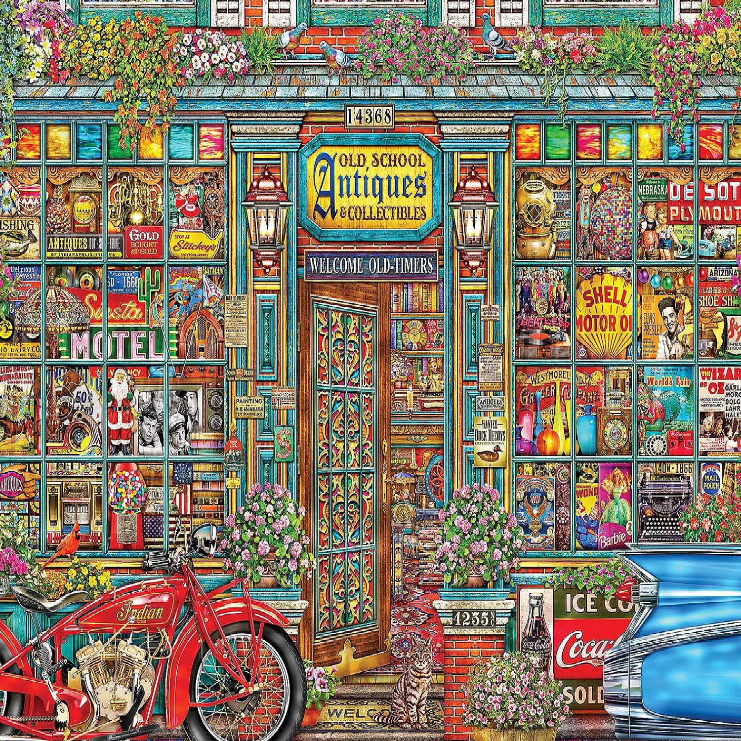 springbok_old_school_anti_0.webp Oriental Trading Puzzles*Springbok Old School Antiques 500 Piece Jigsaw Puzzle