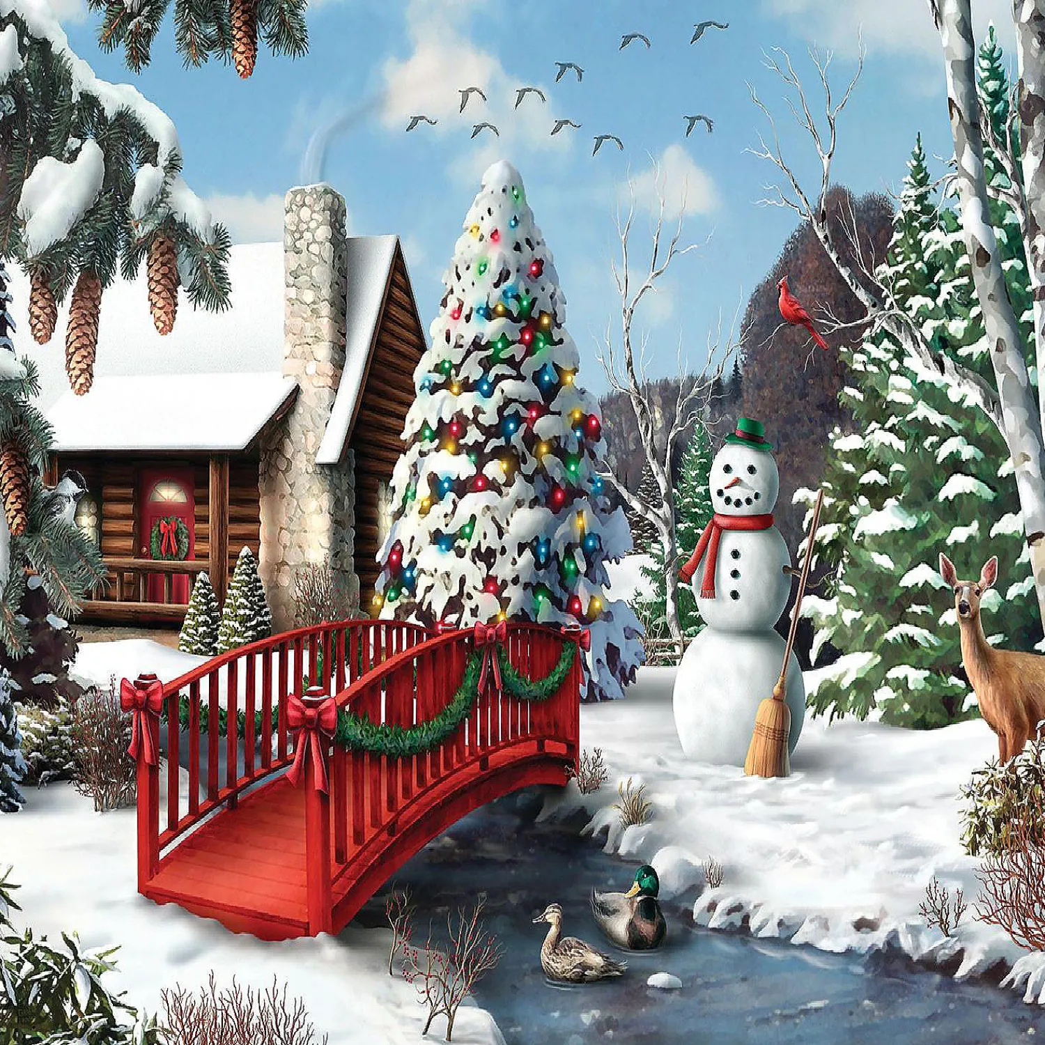 springbok_winters_home__p_0.webp Oriental Trading Puzzles*Springbok Winter's Home 500 Piece Jigsaw Puzzle