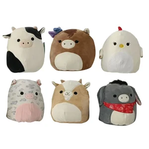 Oriental Trading Stuffed Animals & Plush Toys*8" Squishmallows™ Farm Squad Stuffed Animal Assortment - 24 Pc.