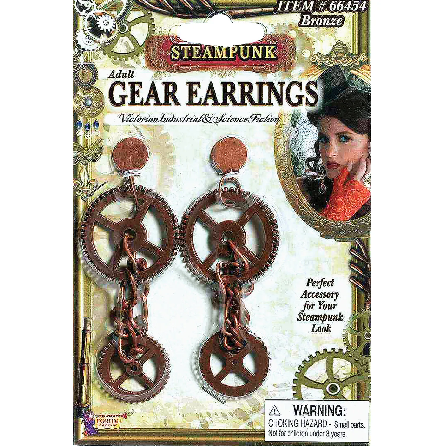 steampunk_gear_earrings_0.webp Steampunk Gear Earrings<Oriental Trading Flash Sale
