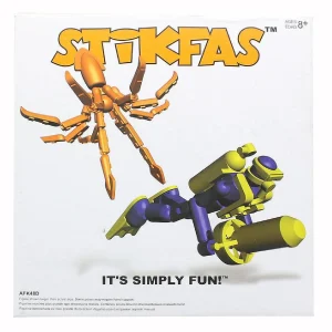 Oriental Trading Character Toys*Stikfas Alpha Male Diver With Octopus 3" Mini Figure