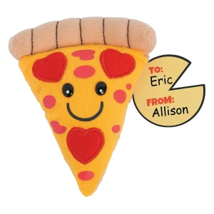 Oriental Trading Stuffed Animals & Plush Toys*Stuffed Pizza Slices Valentine Exchanges With Card For 12