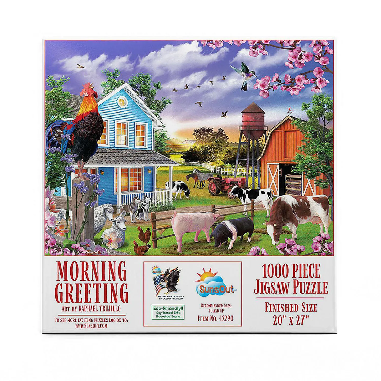 sunsout_morning_greeting__2.webp Oriental Trading Puzzles*Sunsout Morning Greeting 1000 Pc Jigsaw Puzzle