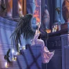 Oriental Trading Puzzles*Sunsout Onyx Angel 1000 Pc Jigsaw Puzzle