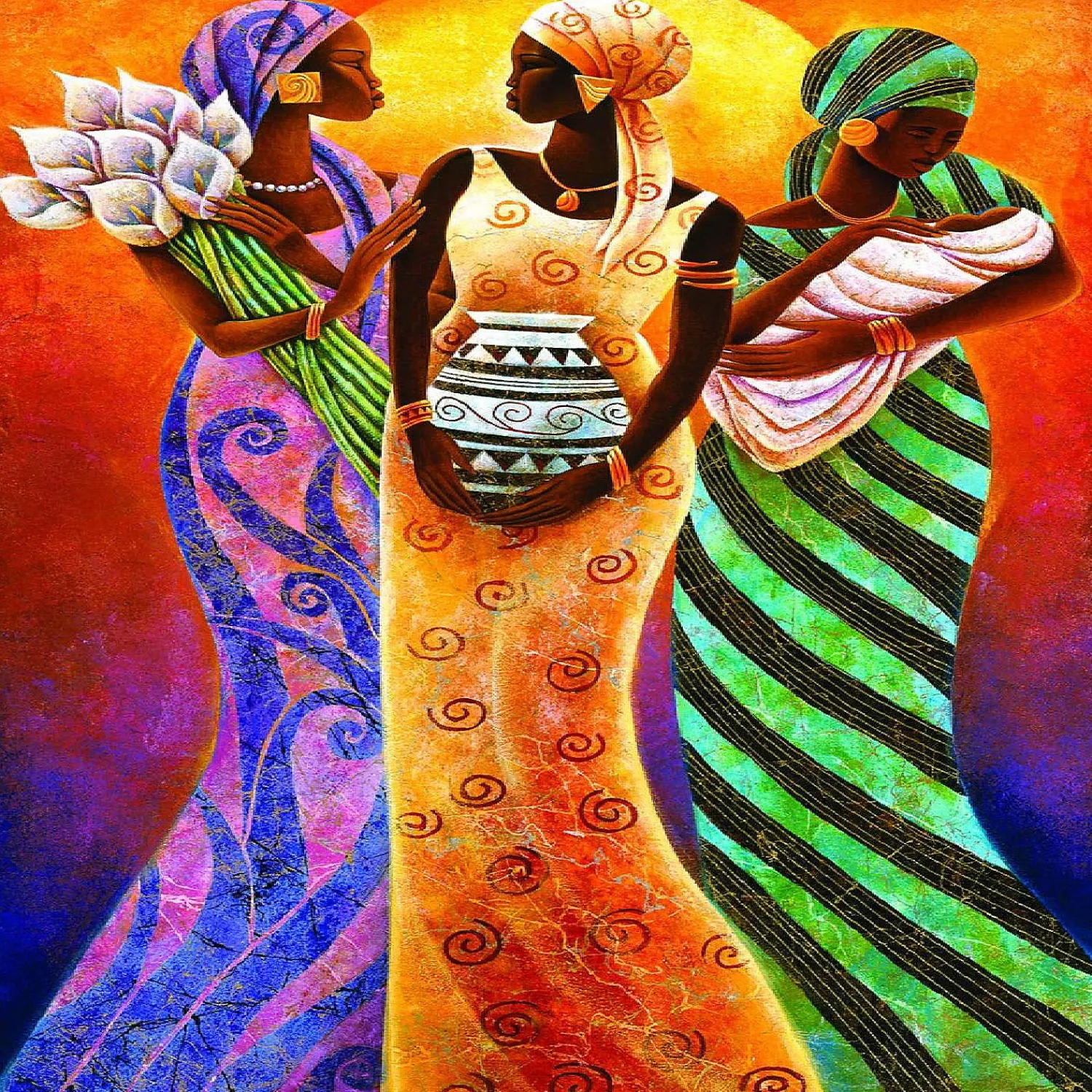 sunsout_sisters_of_the_su_0.webp Oriental Trading Puzzles*Sunsout Sisters Of The Sun 1000 Pc Jigsaw Puzzle