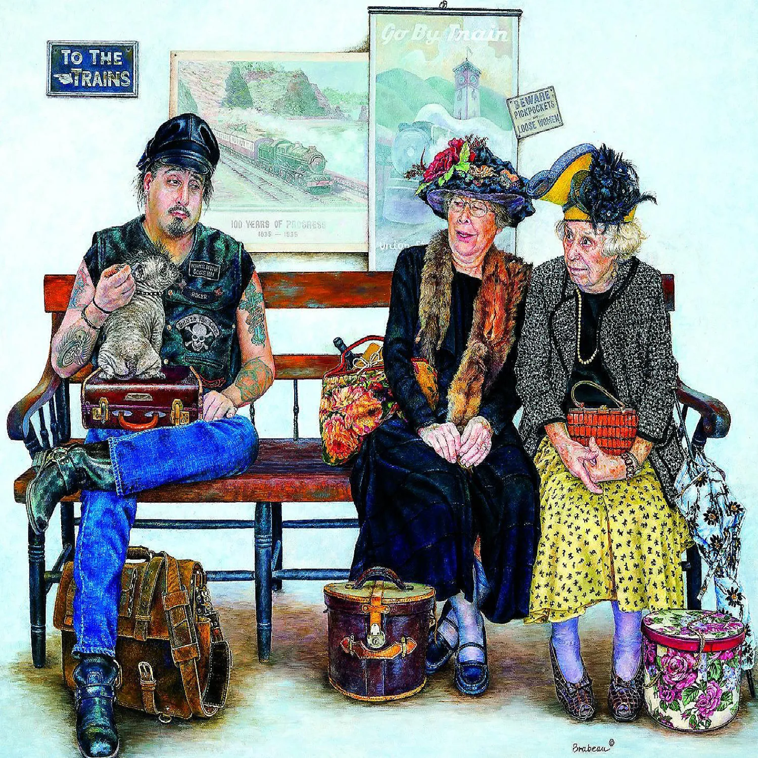 sunsout_who_sat_down_firs_0.webp Oriental Trading Puzzles*Sunsout Who Sat Down First 1000 Pc Jigsaw Puzzle
