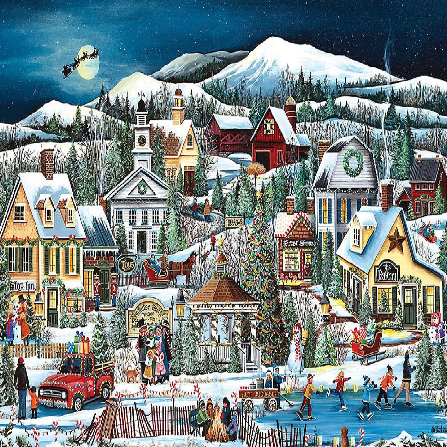 sunsout_winter_fest__pc_j_0.webp Oriental Trading Puzzles*Sunsout Winter Fest 1000 Pc Jigsaw Puzzle